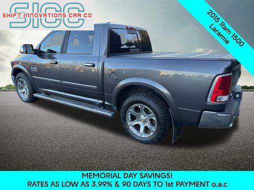 Granite Crystal Metallic Clearcoat 2015 RAM 1500 Laramie
