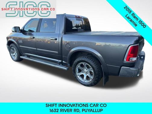 Granite Crystal Metallic Clearcoat 2015 RAM 1500 Laramie
