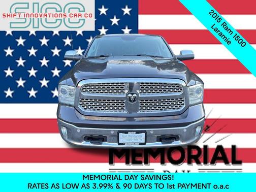 Granite Crystal Metallic Clearcoat 2015 RAM 1500 Laramie