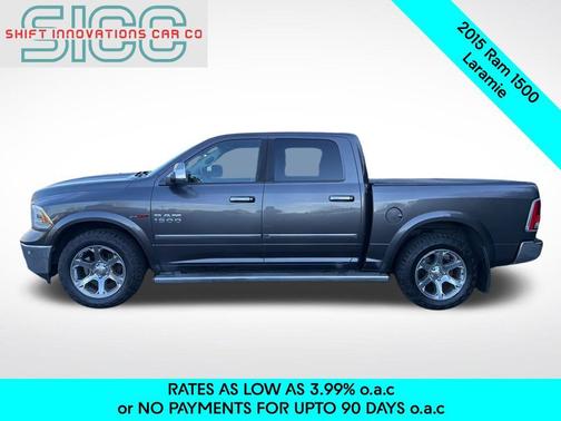 Granite Crystal Metallic Clearcoat 2015 RAM 1500 Laramie