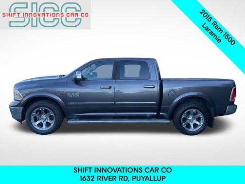 Granite Crystal Metallic Clearcoat 2015 RAM 1500 Laramie
