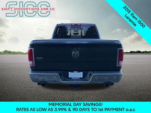 Granite Crystal Metallic Clearcoat 2015 RAM 1500 Laramie