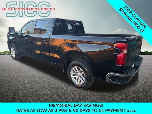 Black 2022 Chevrolet Silverado 1500 LT