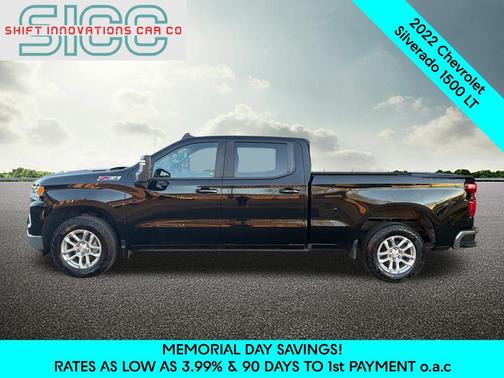 Black 2022 Chevrolet Silverado 1500 LT