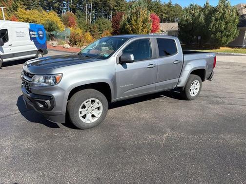 Satin Steel Metallic 2022 Chevrolet Colorado LT