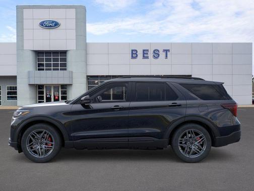 Agate Black Metallic 2026 Ford Explorer ST