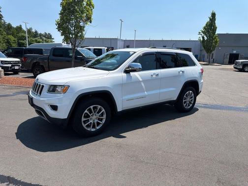 Bright White Clearcoat 2016 Jeep Grand Cherokee Limited