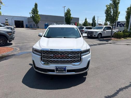 Summit White 2020 GMC Acadia Denali