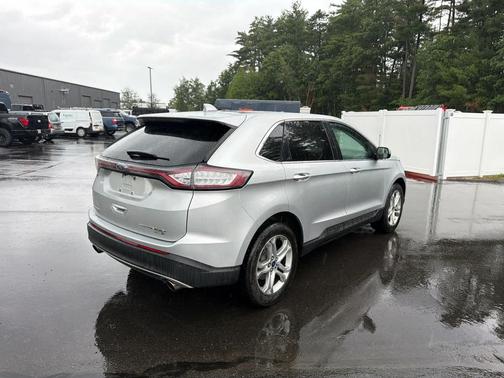 Ingot Silver Metallic 2018 Ford Edge Titanium