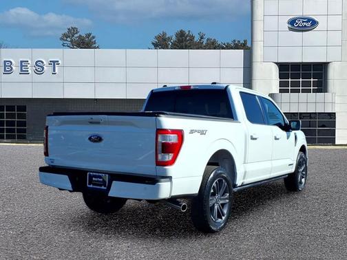 Star White Metallic Tri-Coat 2023 Ford F-150 Lariat