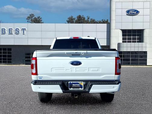 Star White Metallic Tri-Coat 2023 Ford F-150 Lariat