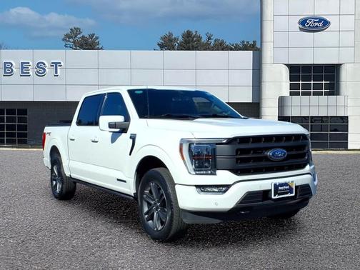 Star White Metallic Tri-Coat 2023 Ford F-150 Lariat