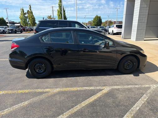 Crystal Black Pearl 2014 Honda Civic LX