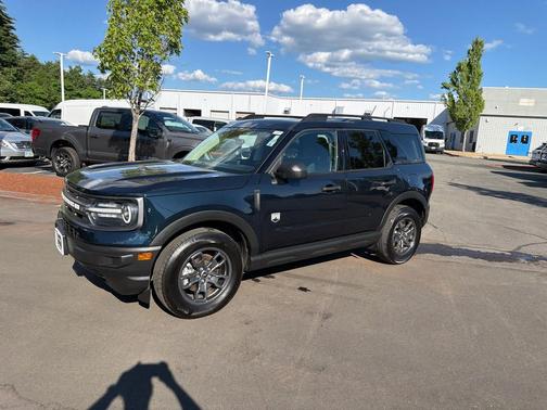 Alto Blue Metallic Tinted Clearcoat 2023 Ford Bronco Sport Big Bend