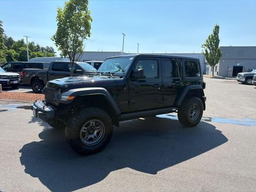 Black Clearcoat 2019 Jeep Wrangler Unlimited Rubicon