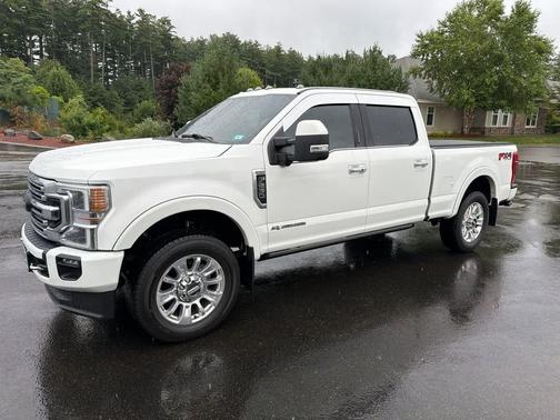 Star White Metallic Tri-Coat 2022 Ford F-250 Limited