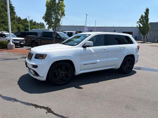 Bright White Clearcoat 2015 Jeep Grand Cherokee High Altitude