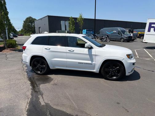 Bright White Clearcoat 2015 Jeep Grand Cherokee High Altitude