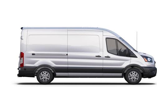 Oxford White 2023 Ford E-Transit T-350 Medium Roof