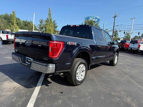 Antimatter Blue Metallic 2023 Ford F-150 XLT