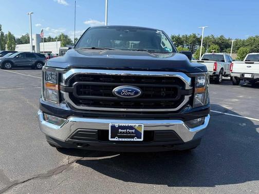 Antimatter Blue Metallic 2023 Ford F-150 XLT