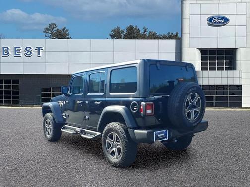 Black Clearcoat 2018 Jeep Wrangler Unlimited Sport