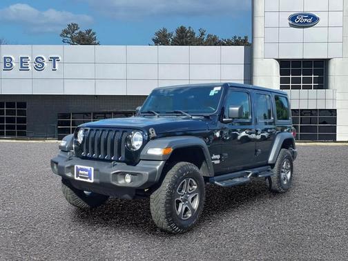 Black Clearcoat 2018 Jeep Wrangler Unlimited Sport