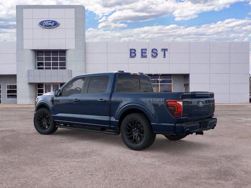 Antimatter Blue Metallic 2026 Ford F-150 Lariat