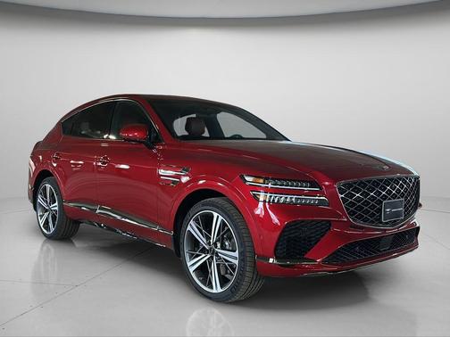Red 2026 Genesis GV80 Coupe 3.5T e-SC