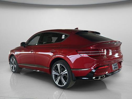 Red 2026 Genesis GV80 Coupe 3.5T e-SC