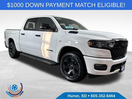 Bright White Clearcoat 2026 RAM 1500 Big Horn/Lone Star Truck