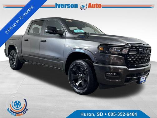 Granite Crystal Clearcoat Metallic 2026 RAM 1500 Big Horn/Lone Star