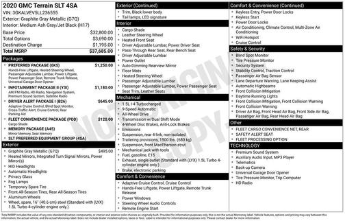 2020 GMC Terrain SLT