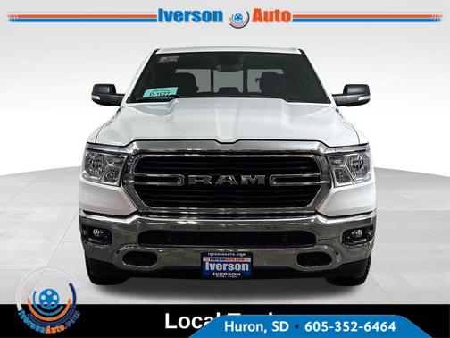 Bright White Clearcoat 2021 RAM 1500 Big Horn