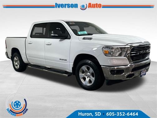 Bright White Clearcoat 2021 RAM 1500 Big Horn