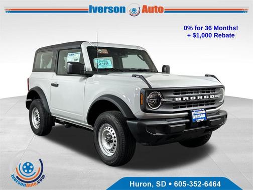Avalanche Gray 2026 Ford Bronco Base SUV