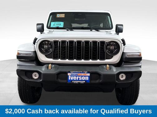 Bright White Clearcoat 2026 Jeep Wrangler Sport