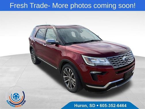 Ruby Red Metallic 2018 Ford Explorer Platinum