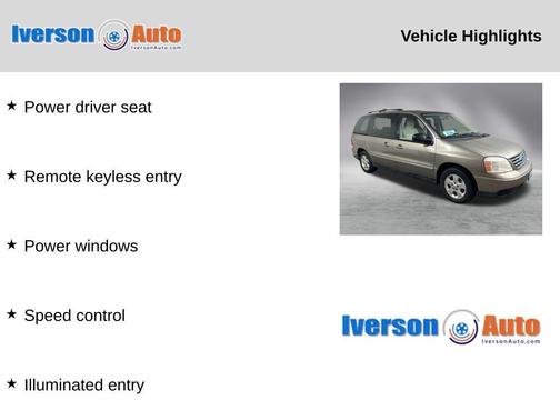 2005 Ford Freestar SES
