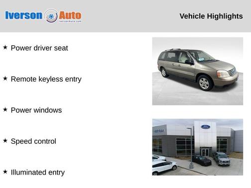 2005 Ford Freestar SES