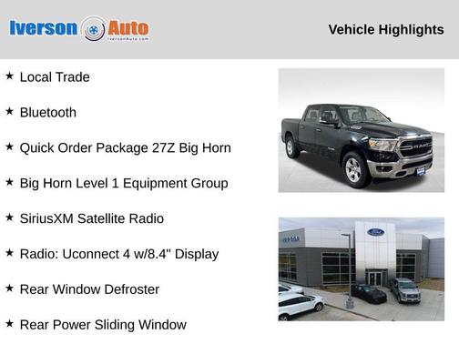 2020 RAM 1500 Big Horn