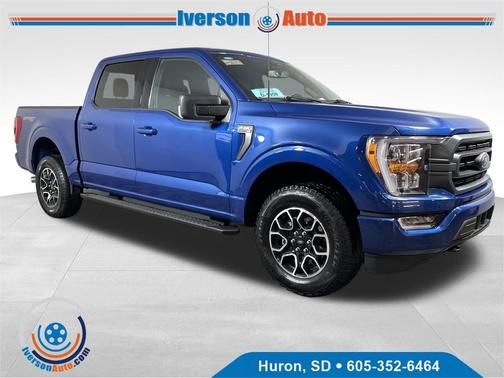 Atlas Blue Metallic 2023 Ford F-150 XLT