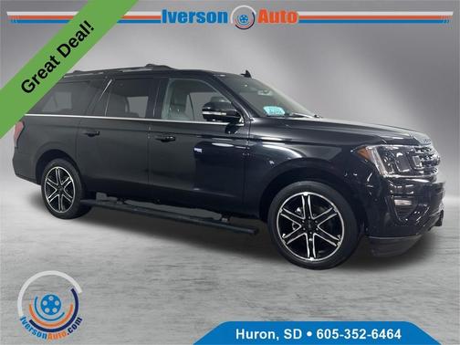 Agate Black 2020 Ford Expedition Max Limited