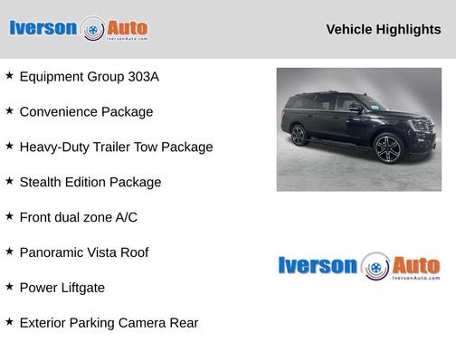 Agate Black 2020 Ford Expedition Max Limited