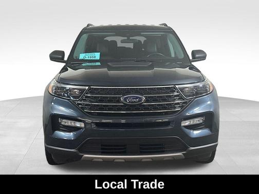 Blue Metallic 2023 Ford Explorer XLT