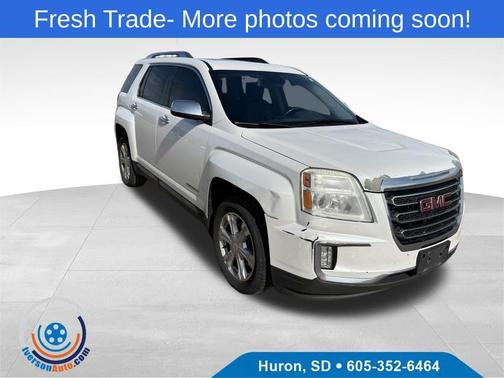 White Frost Tri-Coat 2017 GMC Terrain SLT