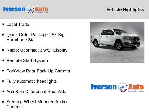 2019 RAM 1500 Big Horn