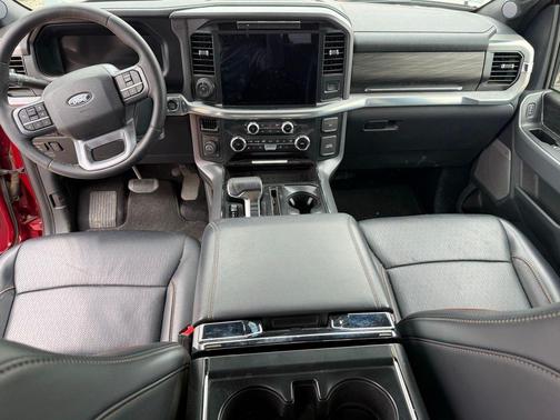 Red Metallic 2025 Ford F-150 Lariat