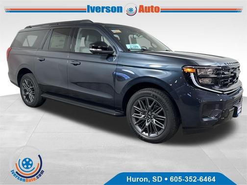 Blue Metallic 2026 Ford Expedition Max Platinum SUV