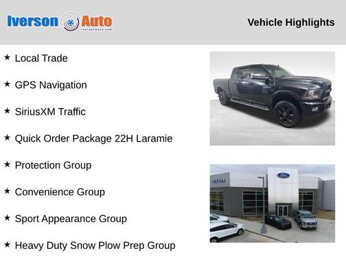 Brilliant Black Crystal Pearlcoat 2017 RAM 2500 Laramie